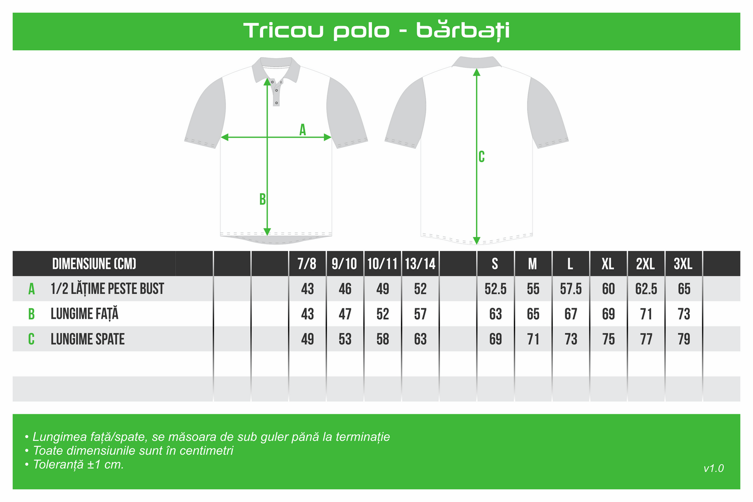 Farewell The guests monthly Tricou Polo - Barbati - Ballan Sportswear